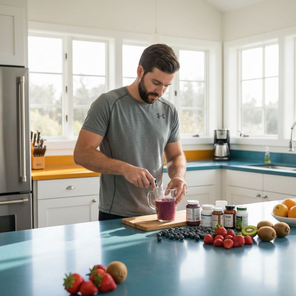 Daily wellness routine